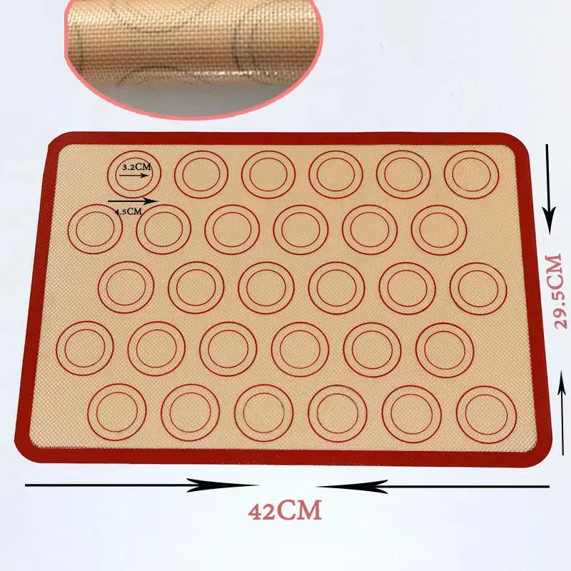 Large Kneading Dough Mat Silicone Table Mats Pad Sheet Baking Mat Pizza Cake Dough Maker NonStick Pastry Rolling Pad Bakeware
