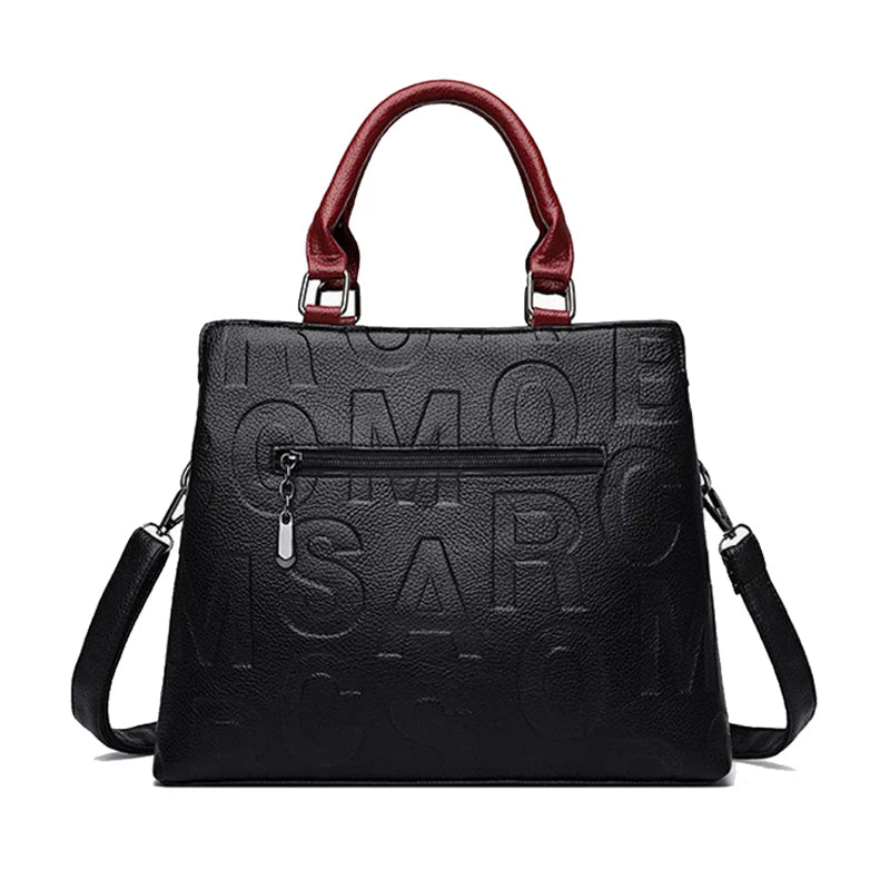 PU Leder Lässige Umhängetaschen für Frauen Damen Luxus Designer Tote Handtasche Weibliche Große Kapazität Reise Schulter Tasche Sac