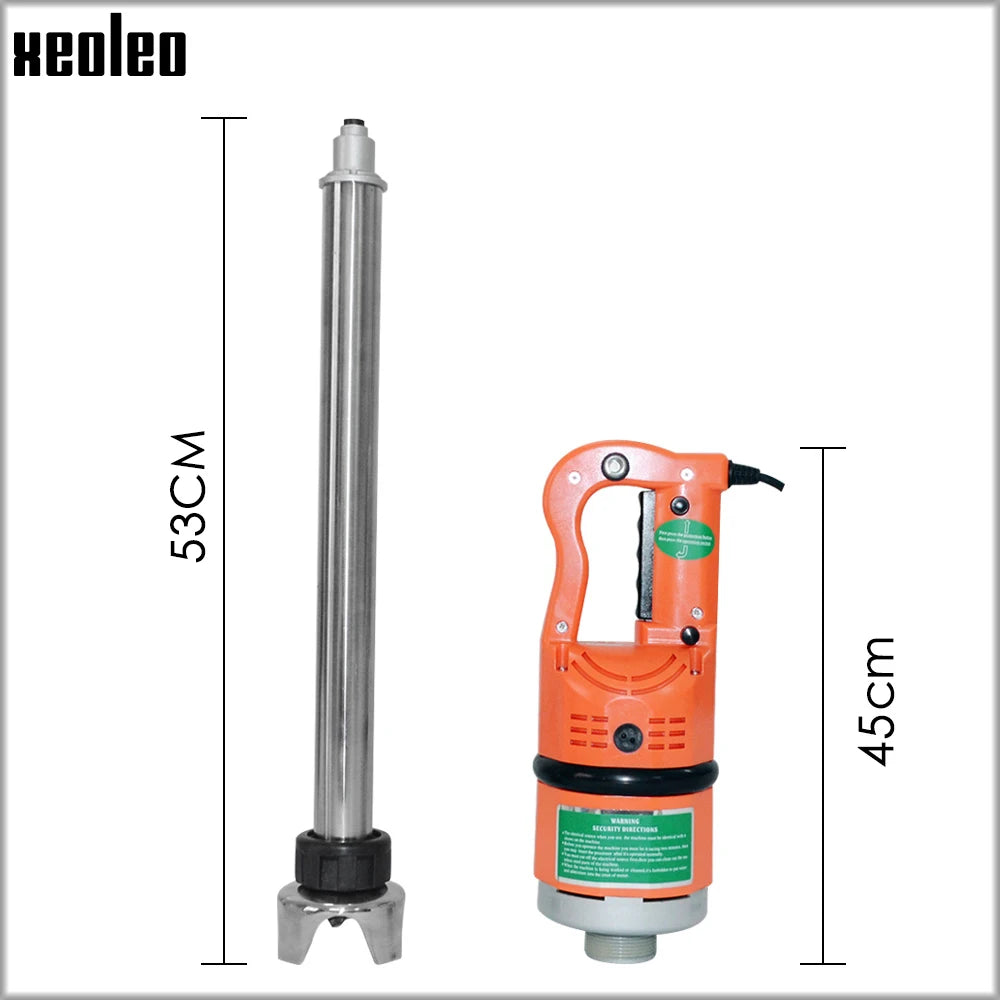 XEOLEO Frullatore a immersione commerciale 1000W Heavy Duty Stick bar Frullatore ad immersione Agitatore Macchina Schiacciatrice per frullato di zuppa