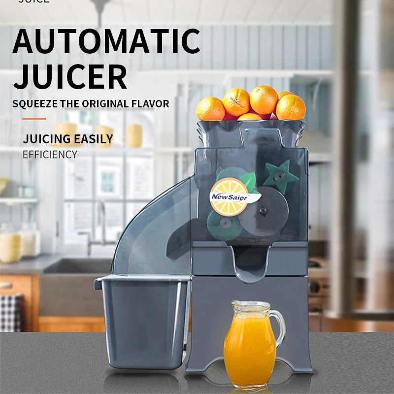 110/220V Commerciale Limone Kumquat Spremiagrumi Spremiagrumi Completamente Automatico 100W Succo di Frutta Multifunzionale 1000C-1 Succo Residuo Automatico