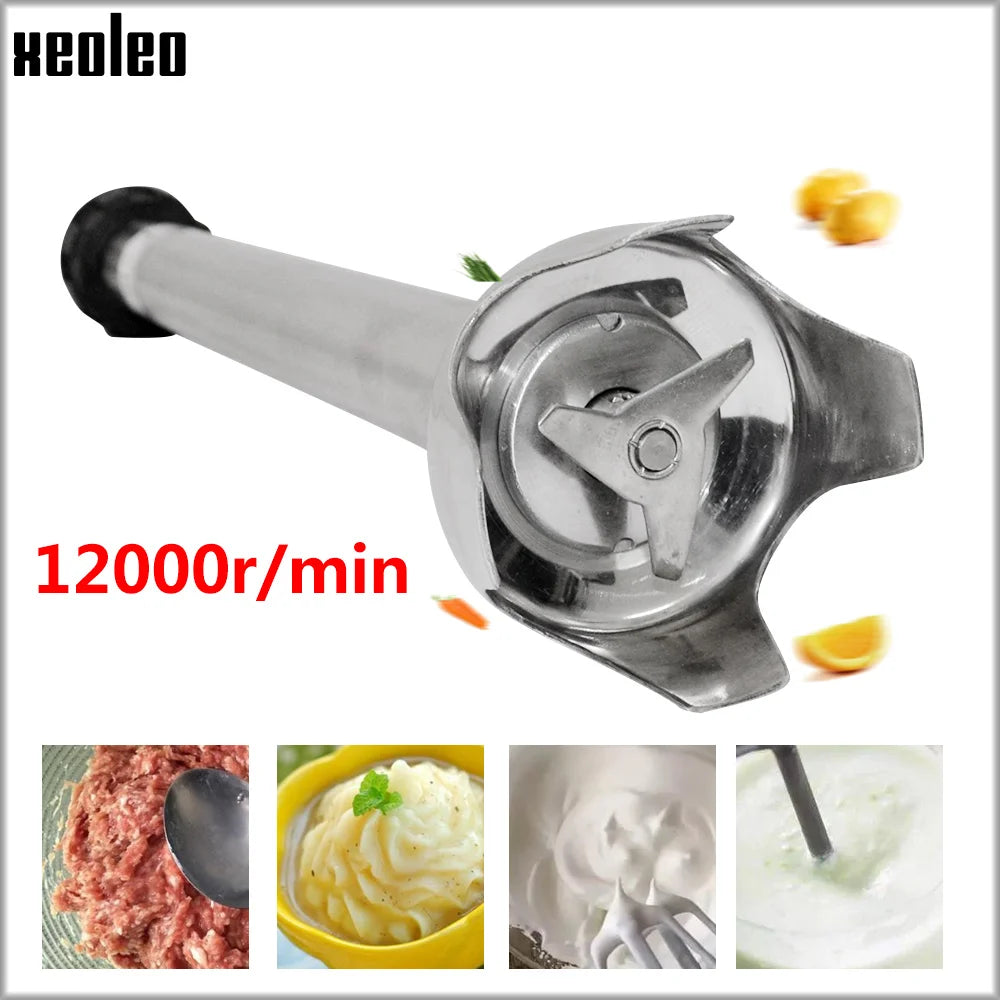 XEOLEO Frullatore a immersione commerciale 1000W Heavy Duty Stick bar Frullatore ad immersione Agitatore Macchina Schiacciatrice per frullato di zuppa