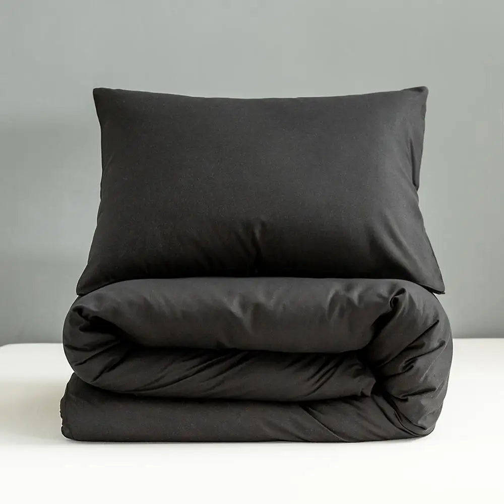 BONNJOY DUVET OCKER QUEEN VELIKOST ČRNA LAKLA SEDBORJA KING EDDEDEM MICROBIBER ODPAK (PLAGLE POTREBA
