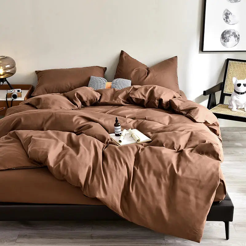 BONNJOY DUVET OCKER QUEEN VELIKOST ČRNA LAKLA SEDBORJA KING EDDEDEM MICROBIBER ODPAK (PLAGLE POTREBA