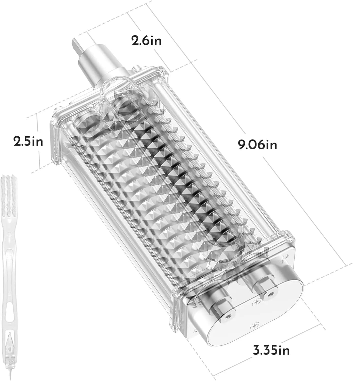 Vleesvermalser voor Kitchenaid chef-kok, Kitchen Aid vleesvermalser opzetstuk voor Kitchenaid standmixer, vermalser voor cuisinart