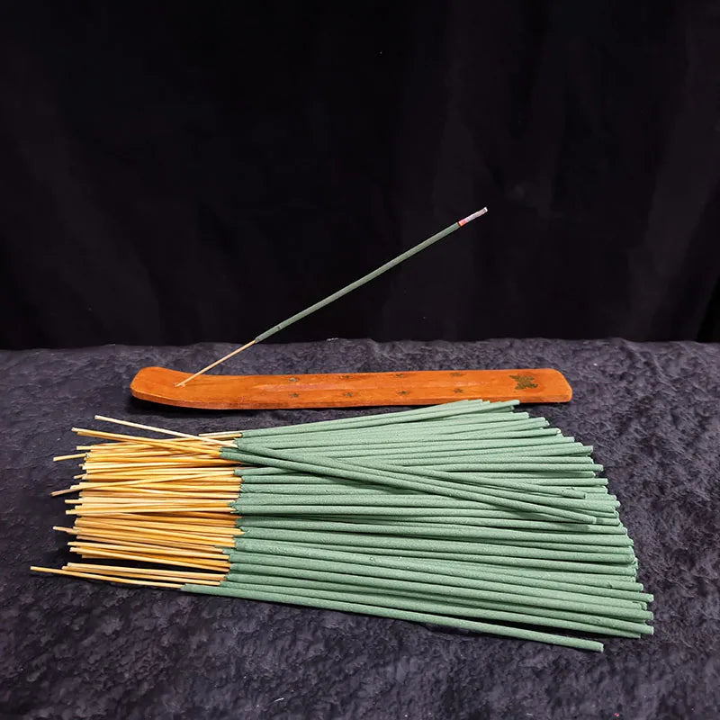Bulk Sale 22cm/8.66inch White Sage Incense Sticks Clean and Low Powder for Yaga Meditation Hotel Home Bamboo Stick Incense