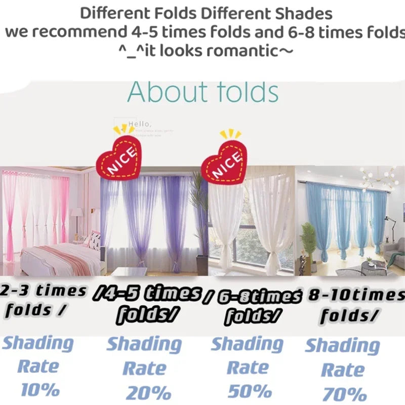 1side Romantic Home Decor Rose Voile Perspective Curtains Living Room Window Curtains Tulle Sheer Curtains only window screening