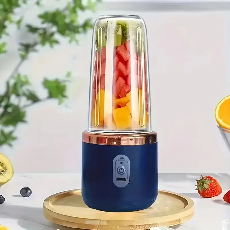 1pc frullatore portatile bottiglia 6 lame frullatore per succo multifunzione succo fresco frullato ghiaccio CrushCup cibo pro spremiagrumi macchina