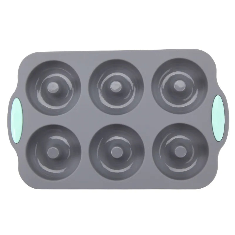 Silicone Bread Muffin Mold Heat Resistant Oven Pan Non-Stick Kitchen Bakeware Cake Pan Set 3D Cake Mold Pastry Baking Loaf Tool