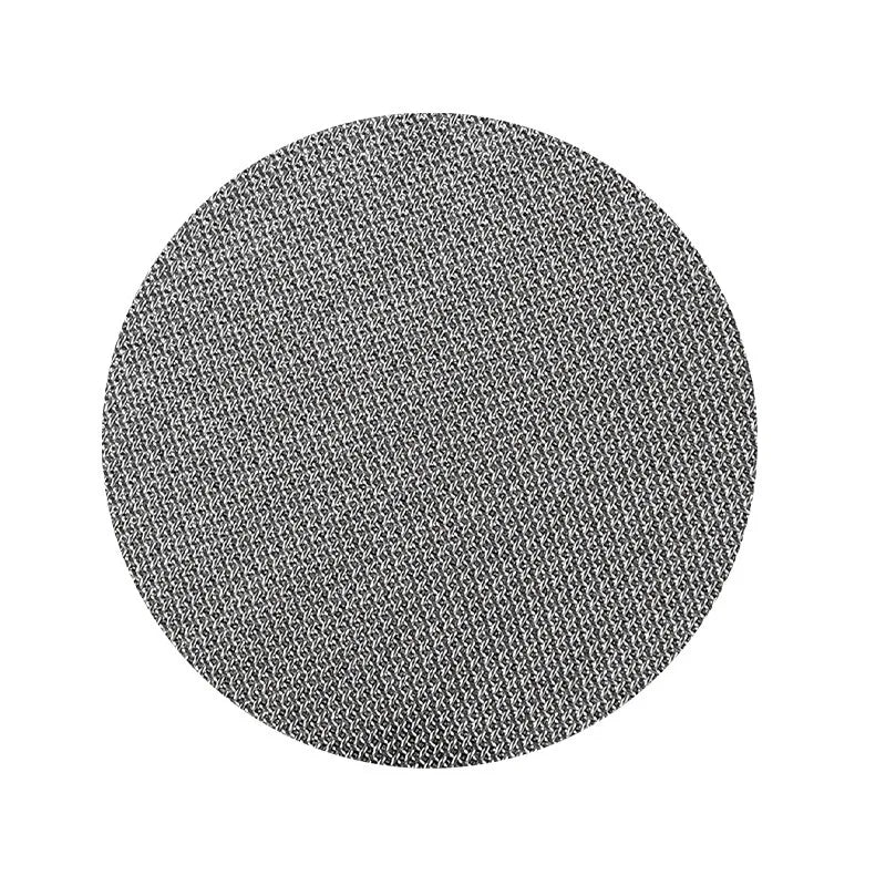 Espresso-Zubehör, Barista-Tuch-Kaffeefilter, wiederverwendbar, Edelstahlsieb, 0,2 mm, für 51/54/58 mm Halter, Siebträger-Set