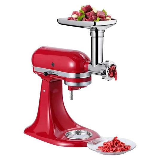 New Durable Meat Grinder Accessories for KitchenAid Bench Mixers with Sausage Filling Tube/Food Processor Accessories