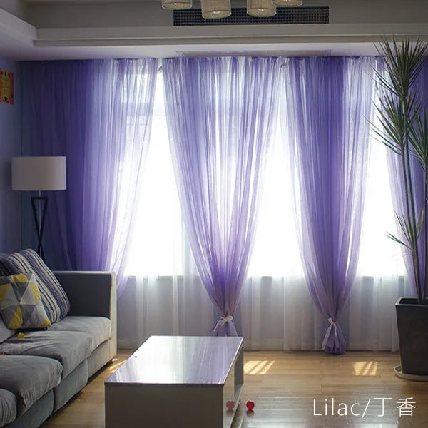1side Romantic Home Decor Rose Voile Perspective Curtains Living Room Window Curtains Tulle Sheer Curtains only window screening