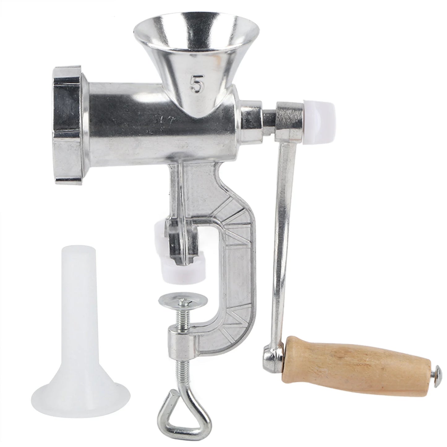 Household Aluminum Alloy Manual Sausage Meat Grinder Pepper Spice Mincer Hand Grinding Machine Kitchen Tool