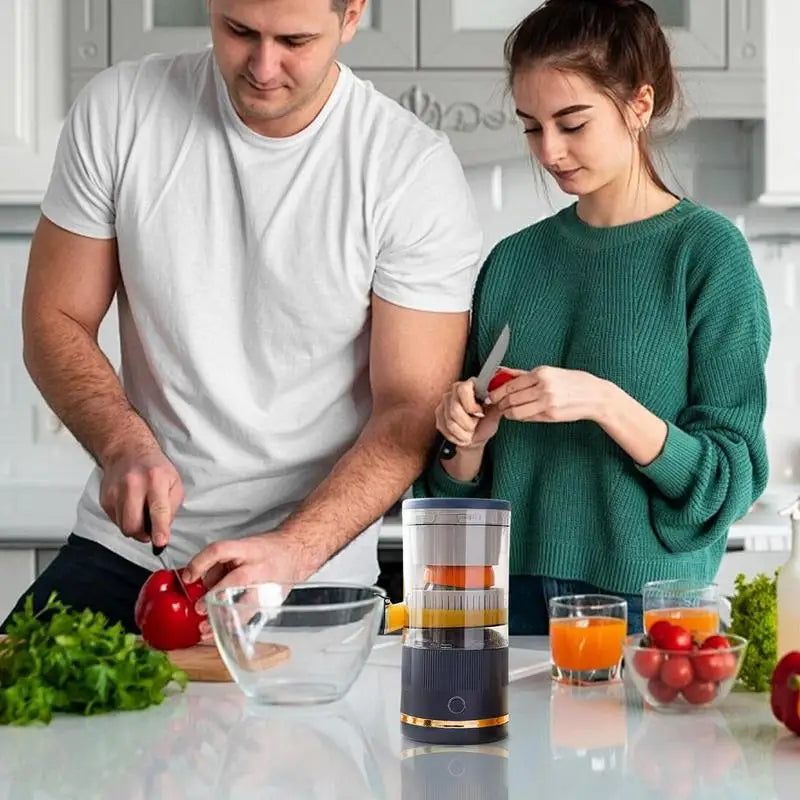Extractor Fully Automatic Fruit Household Juicer Portable Juice Machine ResidueSeparation Bidirectional Spiral Fruit Juicer Cup