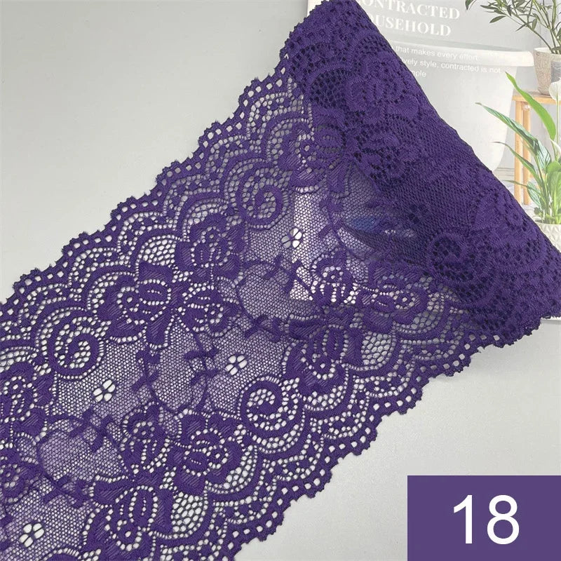 2 Meter Flower Lace Trim Diy Craft Fabric Lace For Dresses Materials Wholesale High Quality Ribbon Flower Pattern Fabric
