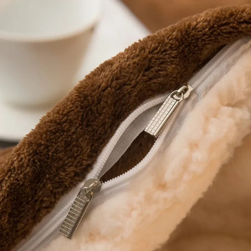 Coperta da tiro in lana Mantieni calde le coperte da letto invernali Copripiumino matrimoniale a doppia faccia Copriletto matrimoniale da campeggio Copriletto sul letto