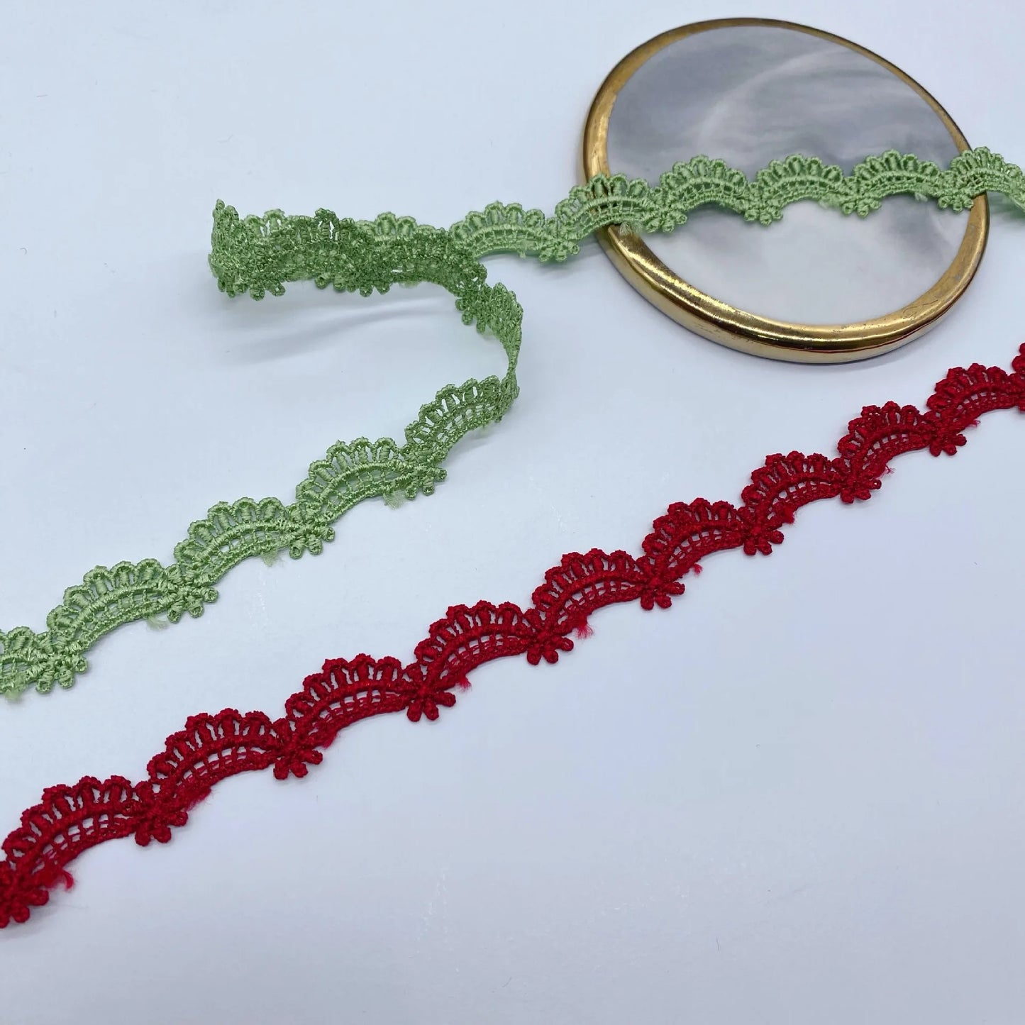 3Yards Of Multi-color Flower Lace Fabric DIY Embroidery Jewelry Wedding Clothing Garment Accessories