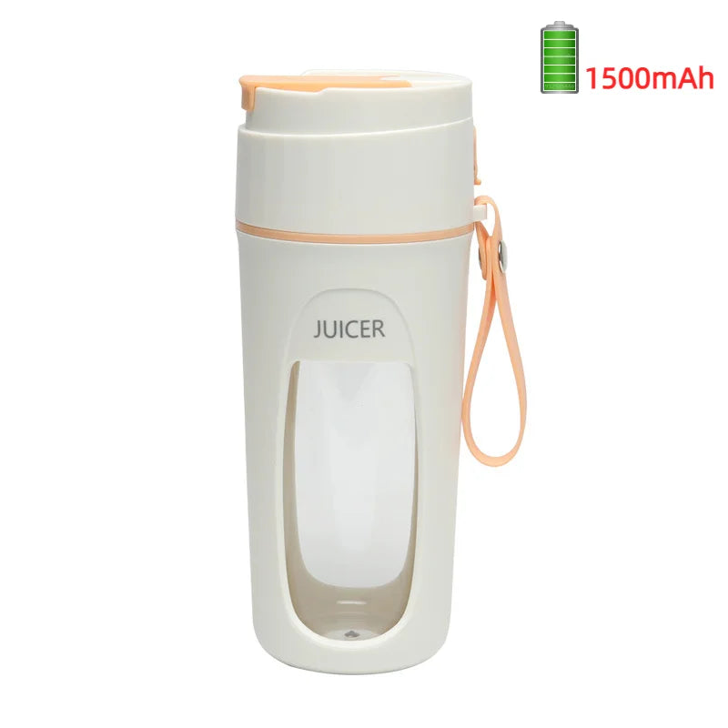 Spremiagrumi portatile Mini frullatore elettrico Multifunzione Creatore di succo Macchina Frullatori Estrattori Frullati Mixer 8 Lame 3000mAh