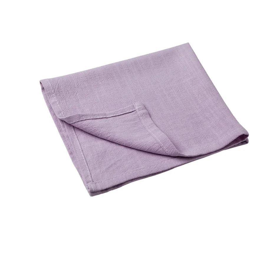 4PCS Table Napkins,40X40cm Cotton Linen Kitchen Tableware Towel,Soft Durable Cloth,Washable and Reusable Placemat