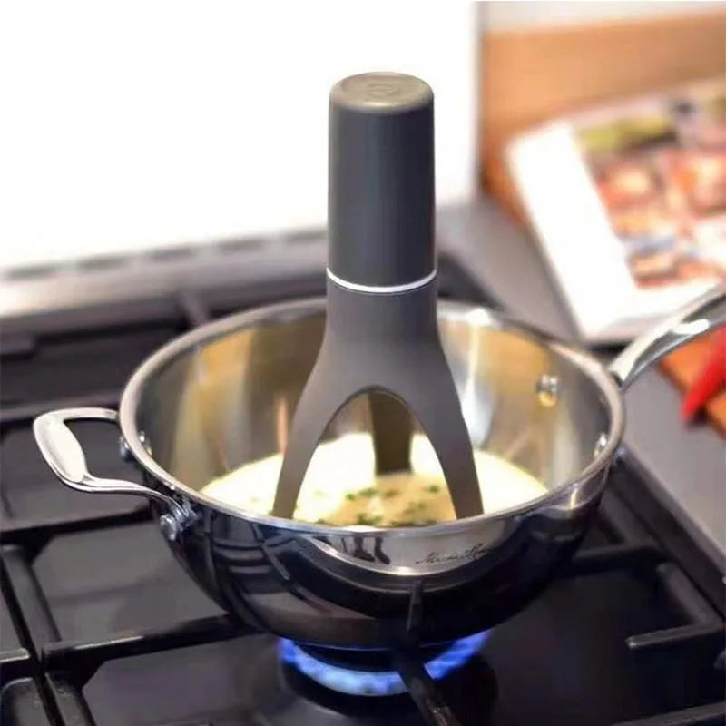 Electric Egg Beater Stainless Steel Cordless with Anti Slip Grip Used for Baking and Cooking Lightweight Kitchen Tool Egg Tool