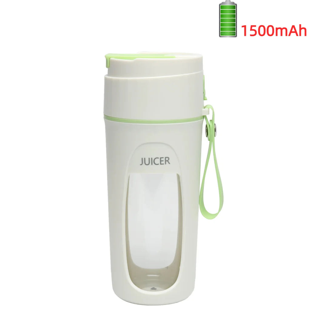 Spremiagrumi portatile Mini frullatore elettrico Multifunzione Creatore di succo Macchina Frullatori Estrattori Frullati Mixer 8 Lame 3000mAh