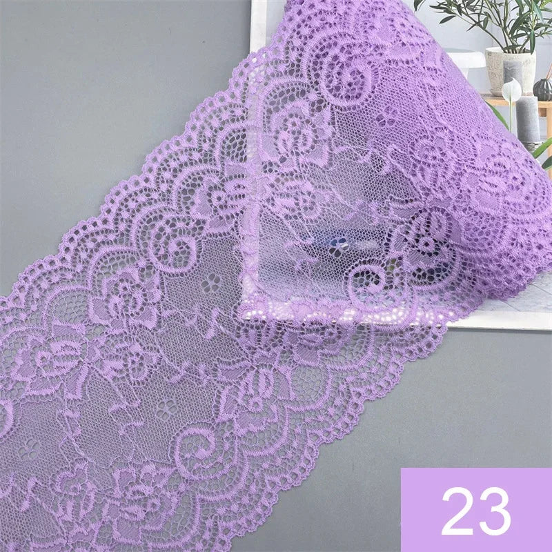 2 Meter Flower Lace Trim Diy Craft Fabric Lace For Dresses Materials Wholesale High Quality Ribbon Flower Pattern Fabric