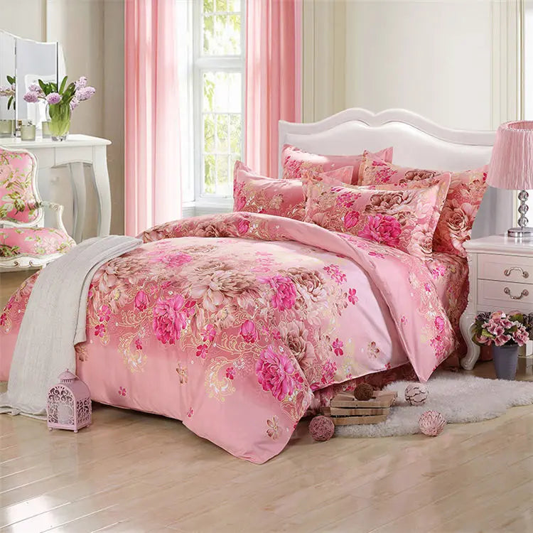 Quilt Cover1.5x2.0m Student Dormitory Single Duvet Cover Double Duvet Single Child 1.1m Lattice Plant Floral Geometric Pattern