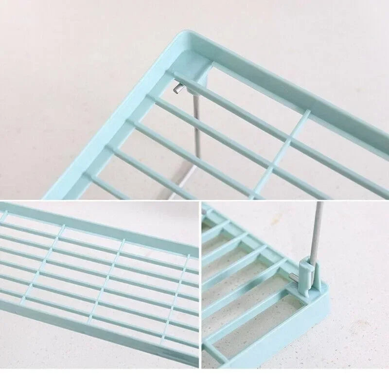 1pc Multifunctional Storage Racks Household Sundries Makeup Organizer Space Saving Kitchen Seasoning Bottle Storage Shelf