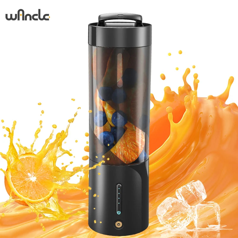 Mixer portatile Spremiagrumi elettrico Mini frullatore portatile per frullati e frullati Macchina per succhi multifunzione per cucina