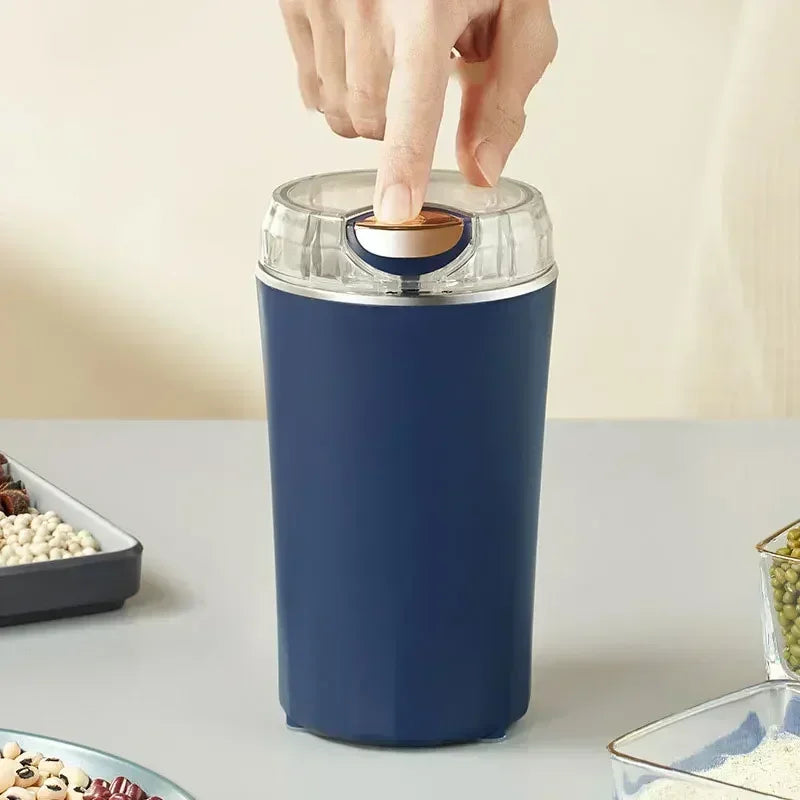 2024 New Small Electric Grinding Machine Grain Grinder Coffee Grinder Stainless Steel Nuts Beans Grains Mill Herbs for kitchen
