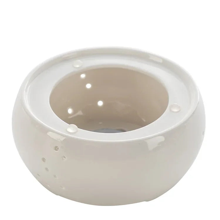 Ceramic Candle Heater Tea Pot Heating Base Tea Maker Filter Teapot Kettle Boiled Flower Tea Heated Warmer Wine