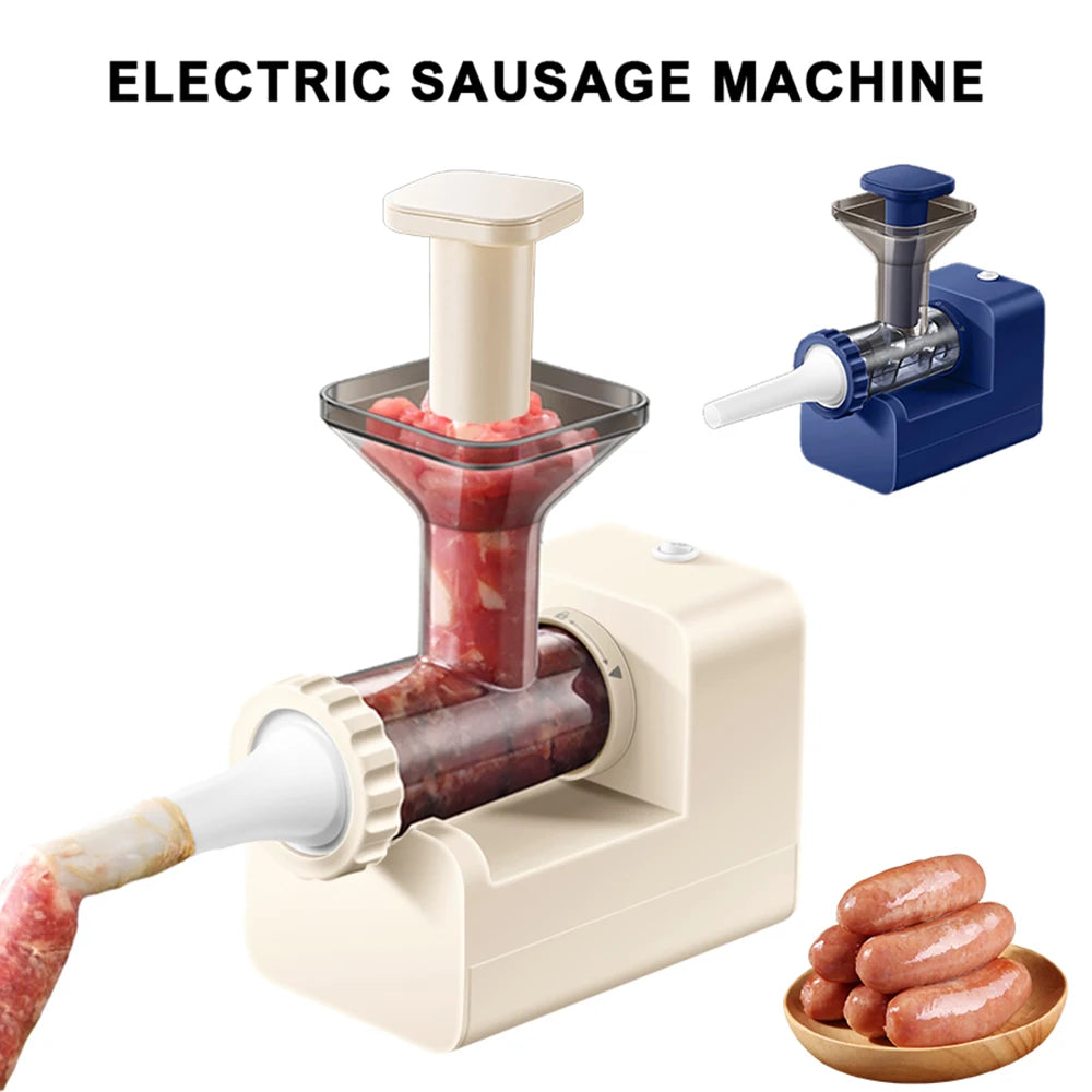 Nieuwe elektrische worstmachine voor huishoudelijk en commercieel gebruik, volautomatische gereedschapsworstmachine 220V