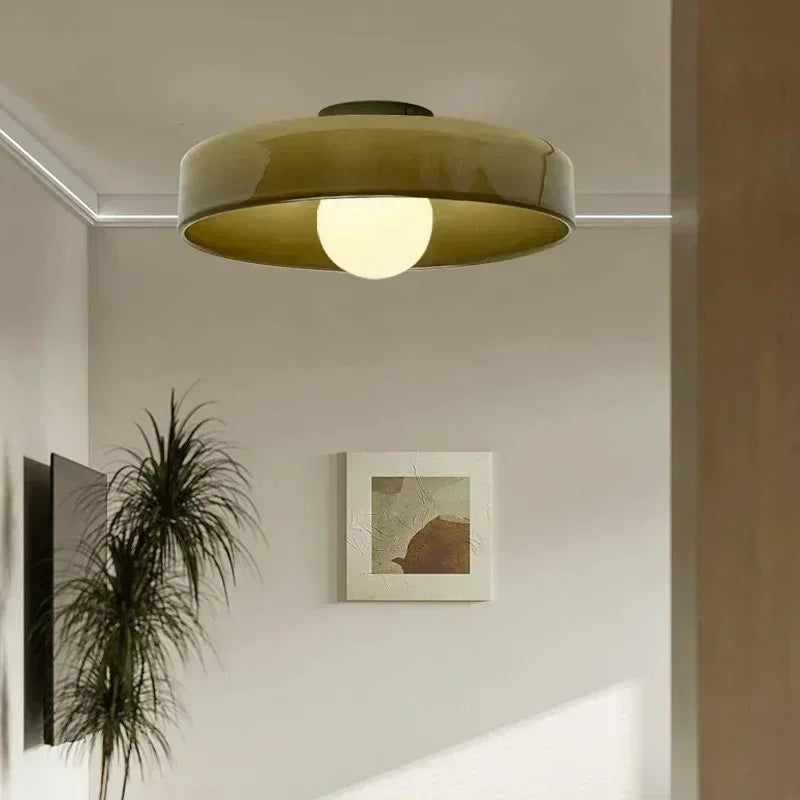 Nordic Glas Decke Licht Lichtquelle Vintage Wand Lampe Wohnkultur Für Eingangsbereich Flur Gang Wohnzimmer Schlafzimmer Leuchten
