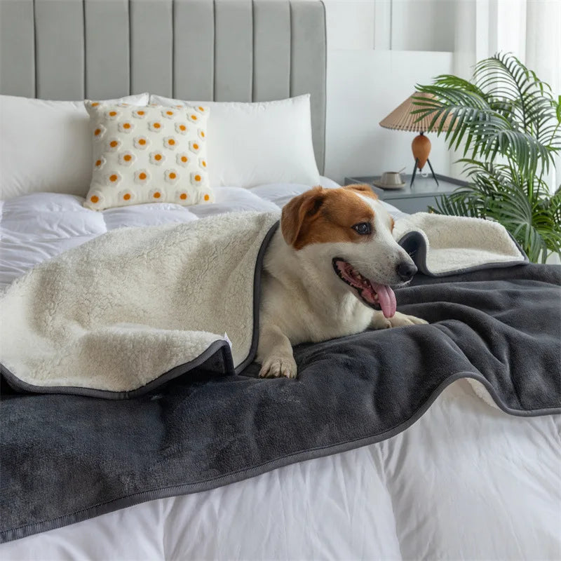 Premium wasserdichte Katzen- und Hundedecke, Welpendecke, wasserdichte Hundedecke, Decken für Hunde, Katzendecke Schiefer