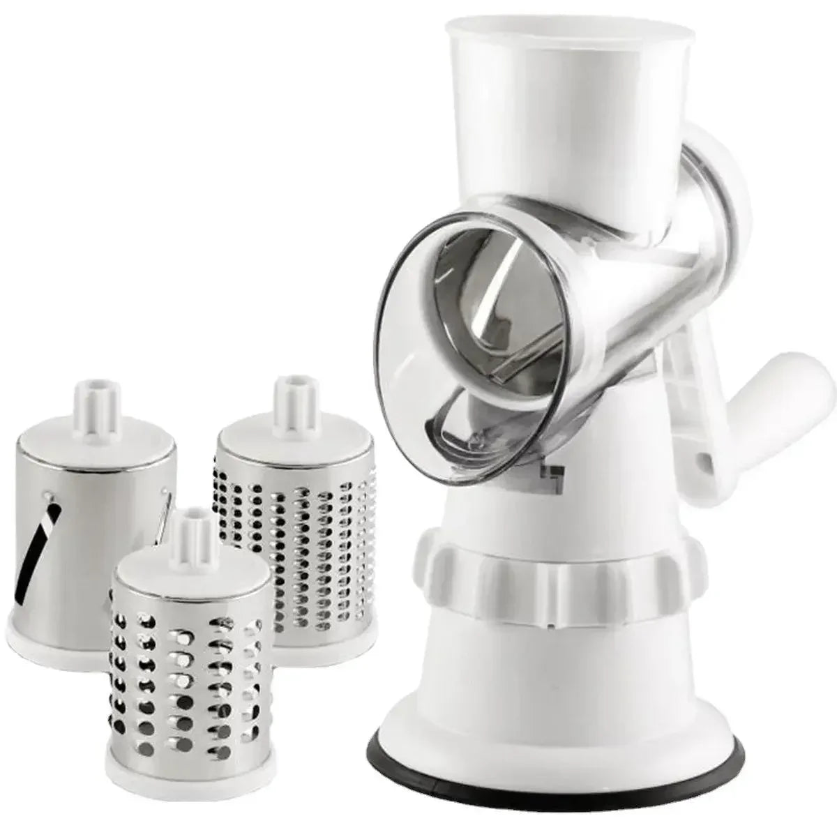 3 in1 Vegetable Slicer Chopper Grater Manual Kitchen Tools,For Cucumber Carrot Cutter Garlic Round Mandolin Shredder Potato Home