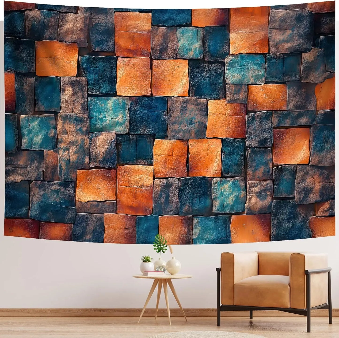 Window Tapestry, Outdoor Forest Tapestry Wall Hanging Natural Landscape Wall Mural for Bedroom Living Room Wall Art Home Decor