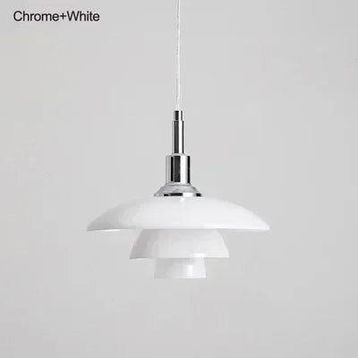 Bauhaus 3 Layer Glass LED Pendant Lamp Danish Designer Chandelier Bedroom Bedside Living Dining Room Lighting Fixtures Decor