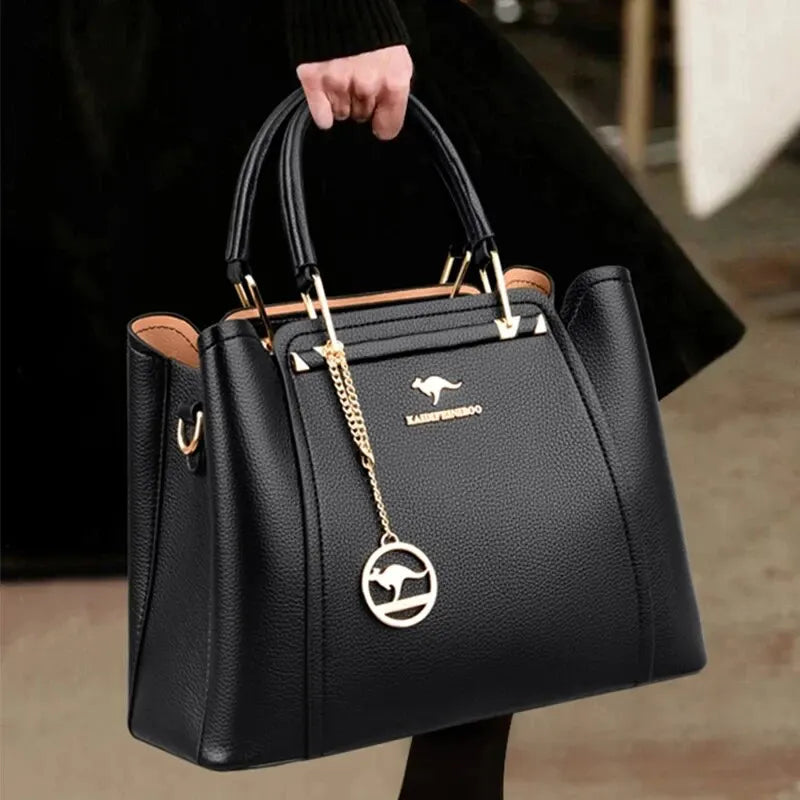 Modna ženska mehka puha ročaj ročaj torbice oblikovalec ramenski križ torba dame velike zmogljivosti nakupovanje messenger tote torbe