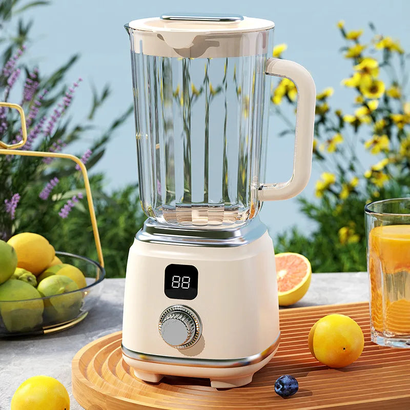Tinsol Husholdning Blender Juicer 10 Blades Multifunktionel Juicer Ice Crusher Juice Extractor High Juice Yield Køkkenværktøj