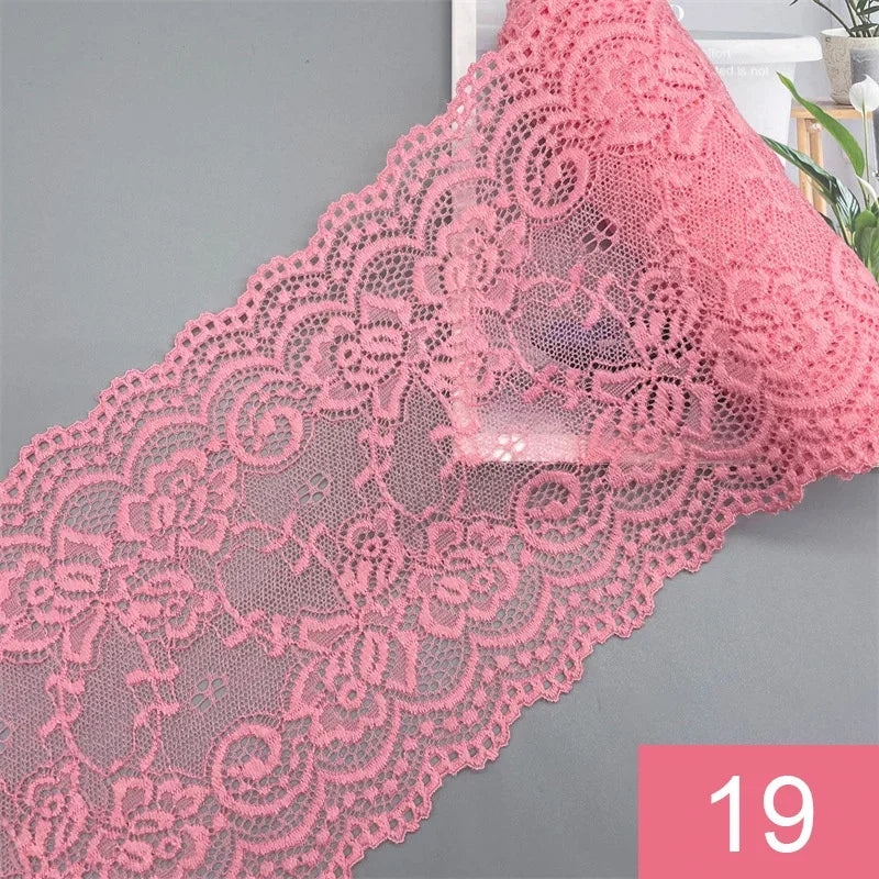 2 Meter Flower Lace Trim Diy Craft Fabric Lace For Dresses Materials Wholesale High Quality Ribbon Flower Pattern Fabric