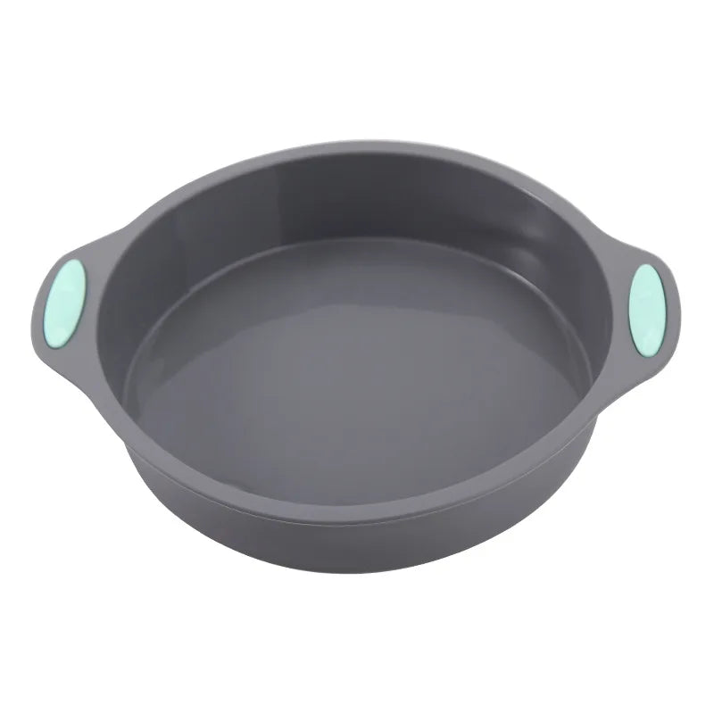 Silicone Bread Muffin Mold Heat Resistant Oven Pan Non-Stick Kitchen Bakeware Cake Pan Set 3D Cake Mold Pastry Baking Loaf Tool