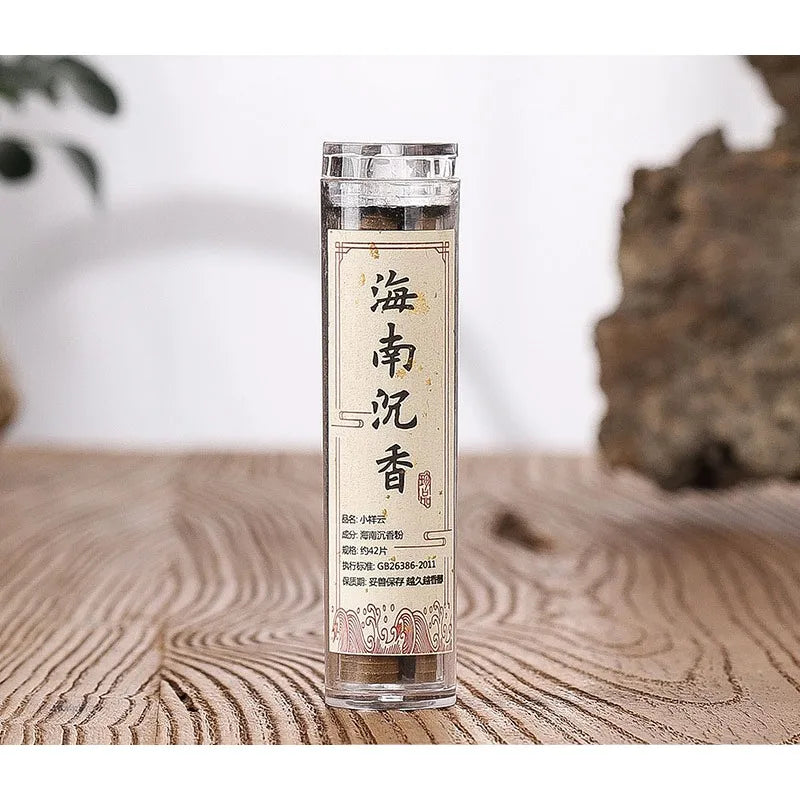 42 pieces of floral fragrance non stick powder white sage incense tablets with pure fragrance, suitable for home yoga meditation