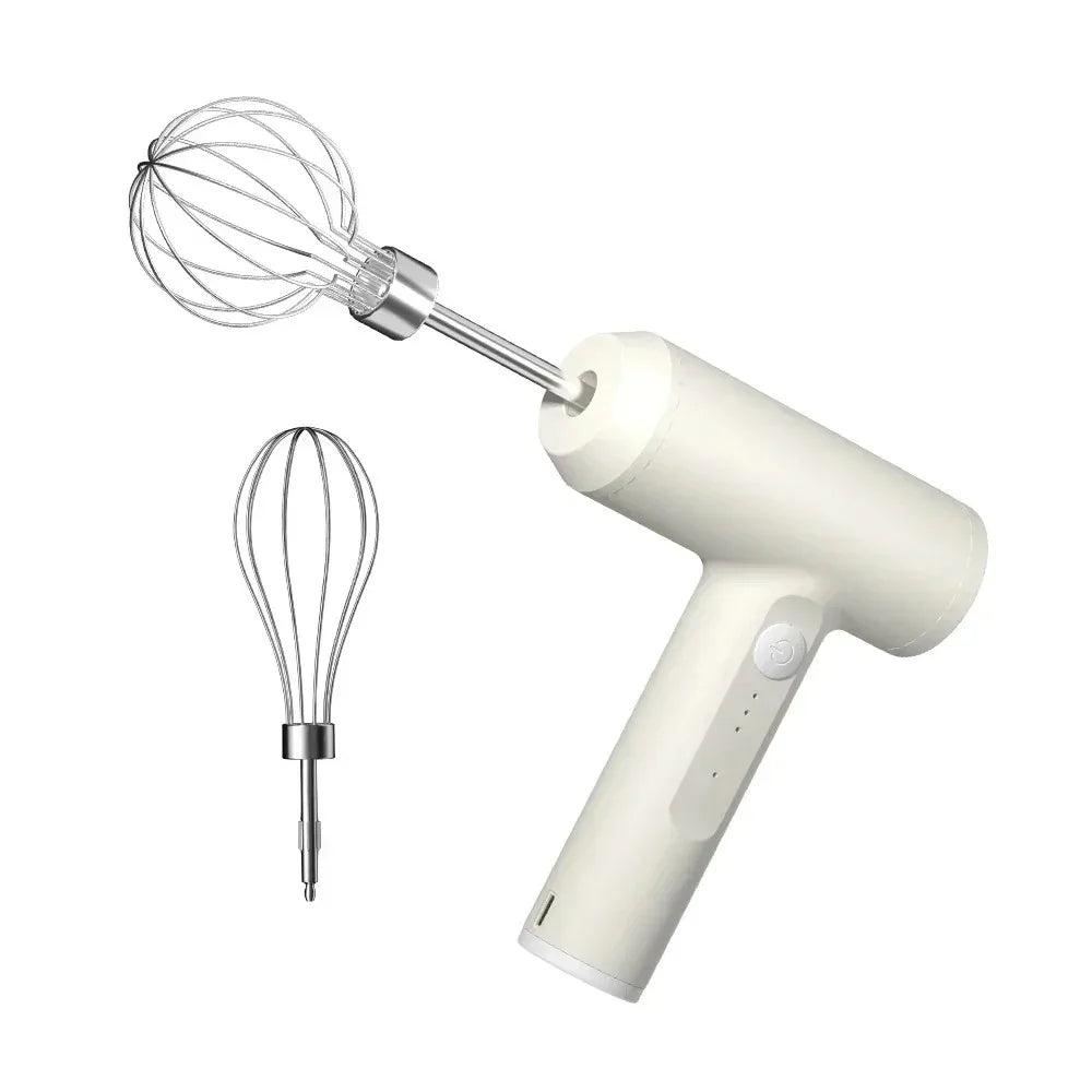 portable Handheld Electric Egg Beater Mini Battery Powered Milk Frother Coffee Drink Mixer Milk Foamer Kitchen Tools
