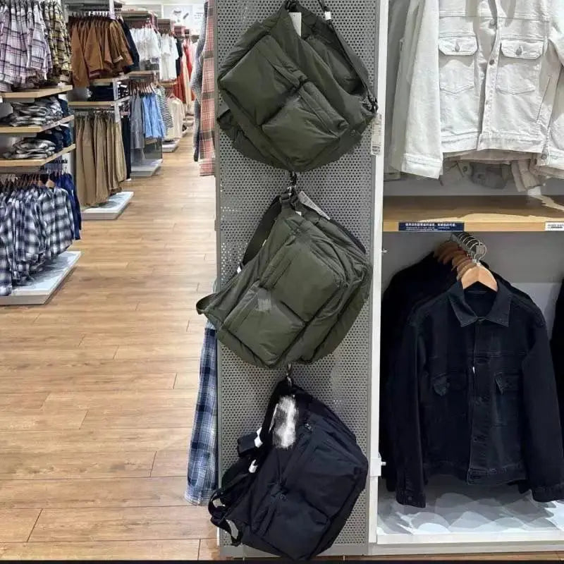 Spring and summer canvas bags for women new women's bags one-shoulder crossbody bags light luxury niche tote bags