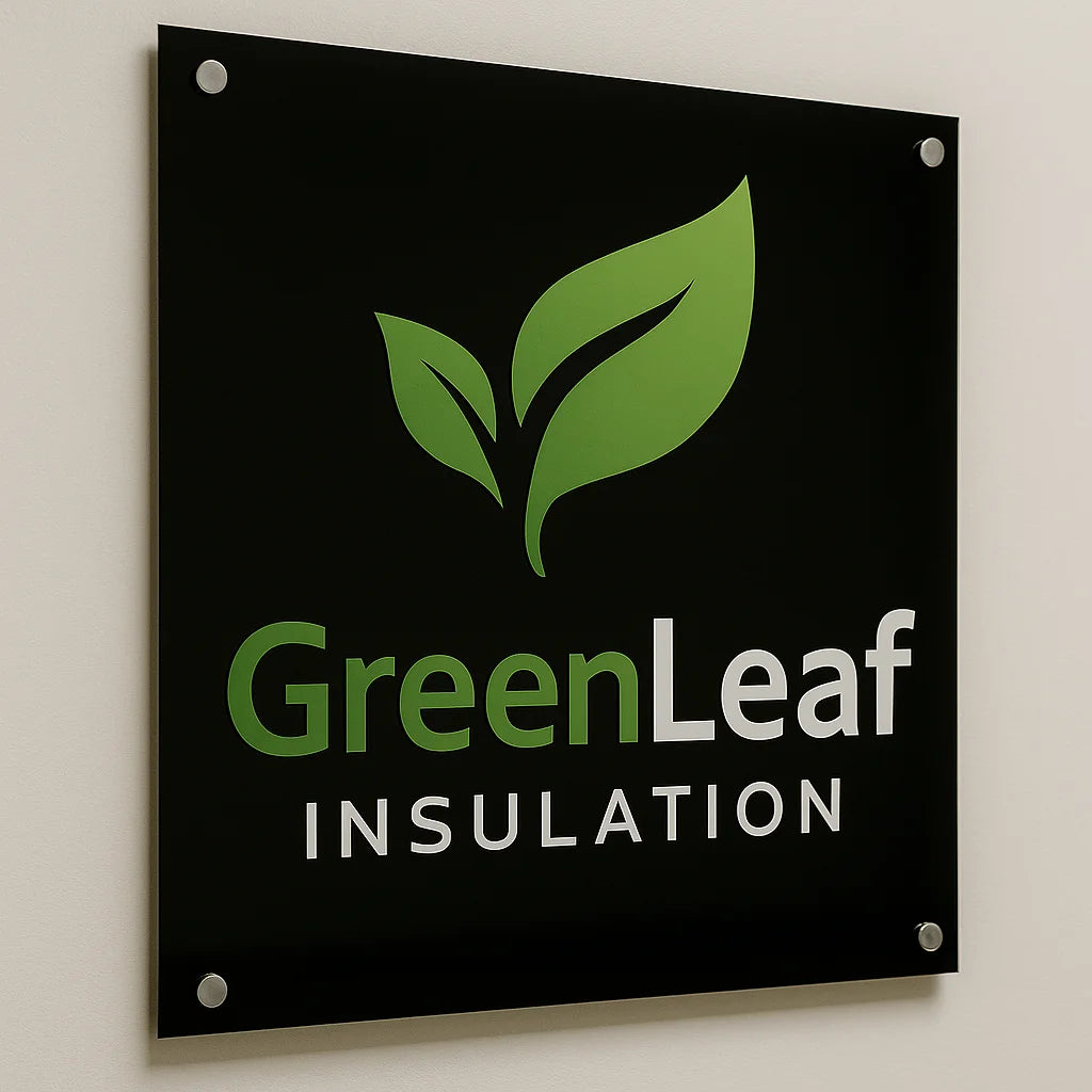 Custom Acrylic Wall Sign Plaque – Modern Business Logo Display Board for Café Office Shop Beauty Studio & Home Decor