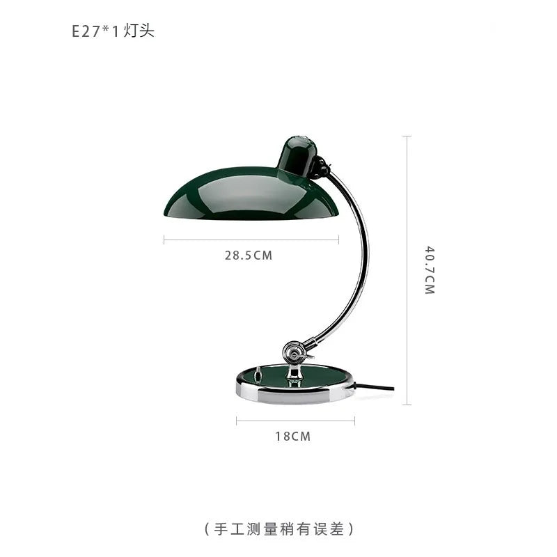 Danish Bauhaus Student Eye-protecting Reading Bedroom and Study Nordic Simple and Light Luxury Internet-famous Ins Bedside Lamp