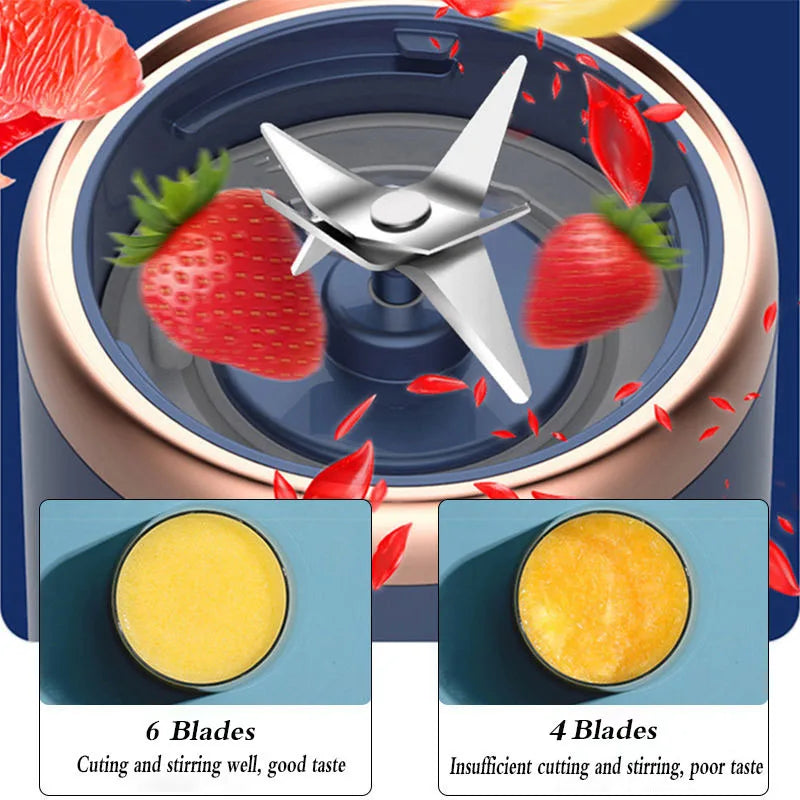 Multi frugt mixere juicers bærbar elektrisk juicer blender frugt juicer cup mad milkshake juice maker husholdning køkkenværktøj