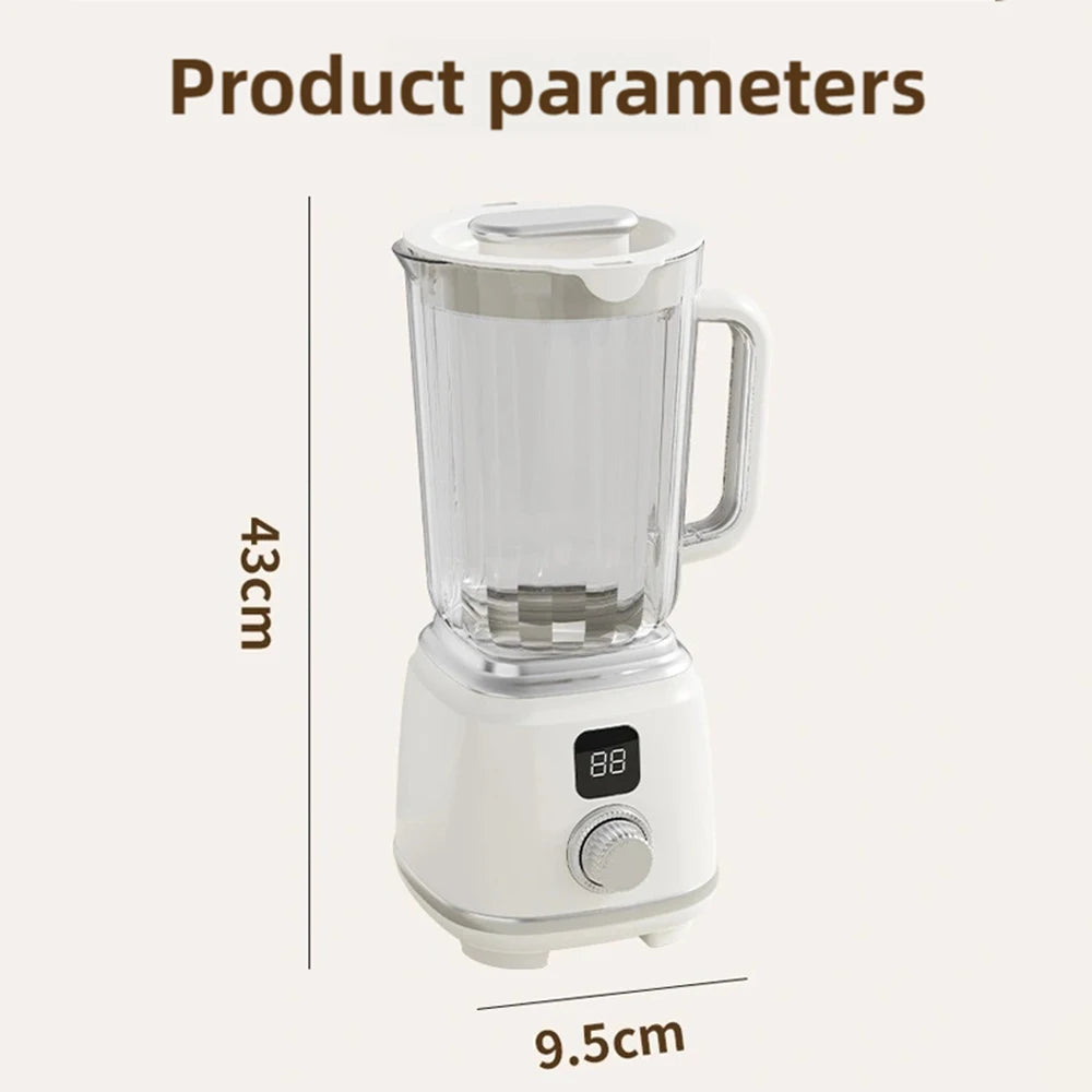 Tinsol Husholdning Blender Juicer 10 Blades Multifunktionel Juicer Ice Crusher Juice Extractor High Juice Yield Køkkenværktøj
