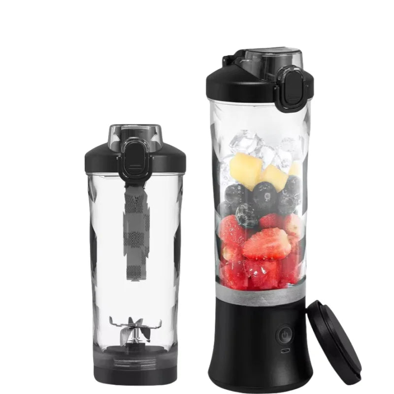 USB Household Rechargeable Electric Juicer 600ml Professional Portable Fruit Mixer Mini Mixer For Smoothie Smoothie Juice