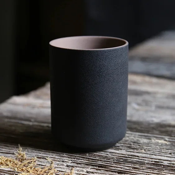 1pc Restaurant Kiln Coffee Cup 200ML Japanese Tea Cup High Temperature Resistant Ceramic Retro Style Gradient Mug Drinkware