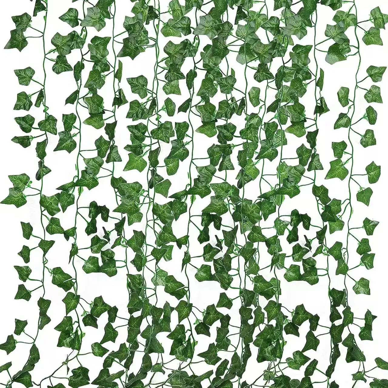 Artificial Vine Green Leaf Fairy Vine Hanging Vine Outdoor DIY For Wall Bedroom Garden Home Decoration Wedding Birthday Decor